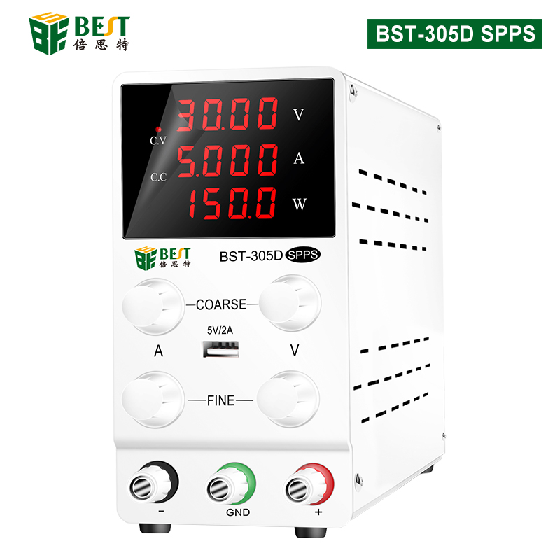 BST-305D SPPS 開關(guān)型直流穩(wěn)壓電源 固測(cè)可調(diào)直流穩(wěn)壓電源30V/5A筆記本電腦手機(jī)維修開關(guān)電源