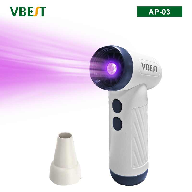 AP-03 渦輪高速暴力小風扇 帶UV固化燈 渦輪暴力固化燈風扇 便攜式高速風扇 高速吹風機 手持式吹風筒 強風暴力渦輪風扇